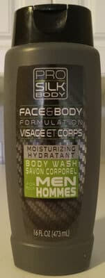 Face & Body Formulation Moisturizing Body Wash for Men