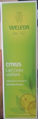Lait corps vivifiant Citrus