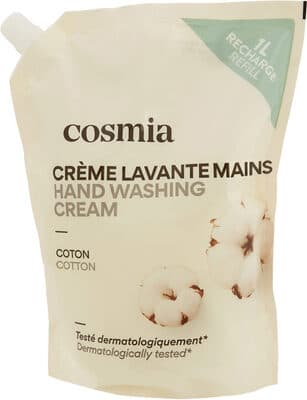 crème lavante main recharge coton