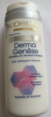 Derma genèse - Révélateur de jeunesse cellulaire - Lait nettoyant velours