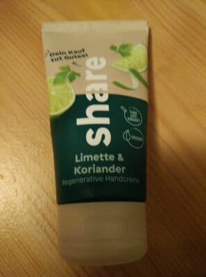 Limette & Koriander Regenerative Handcreme
