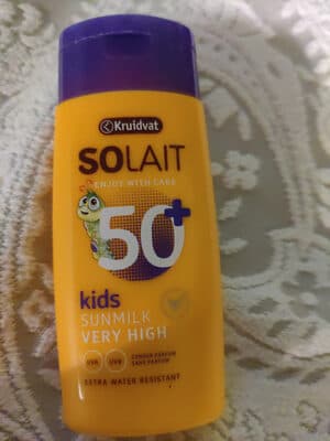 kruidvat Solait kids sunmilk 50+ very high