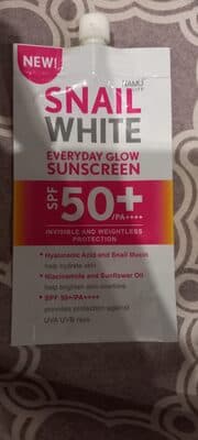 Everyday glow sunscreen