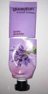 guardian hand cream lovely lavender