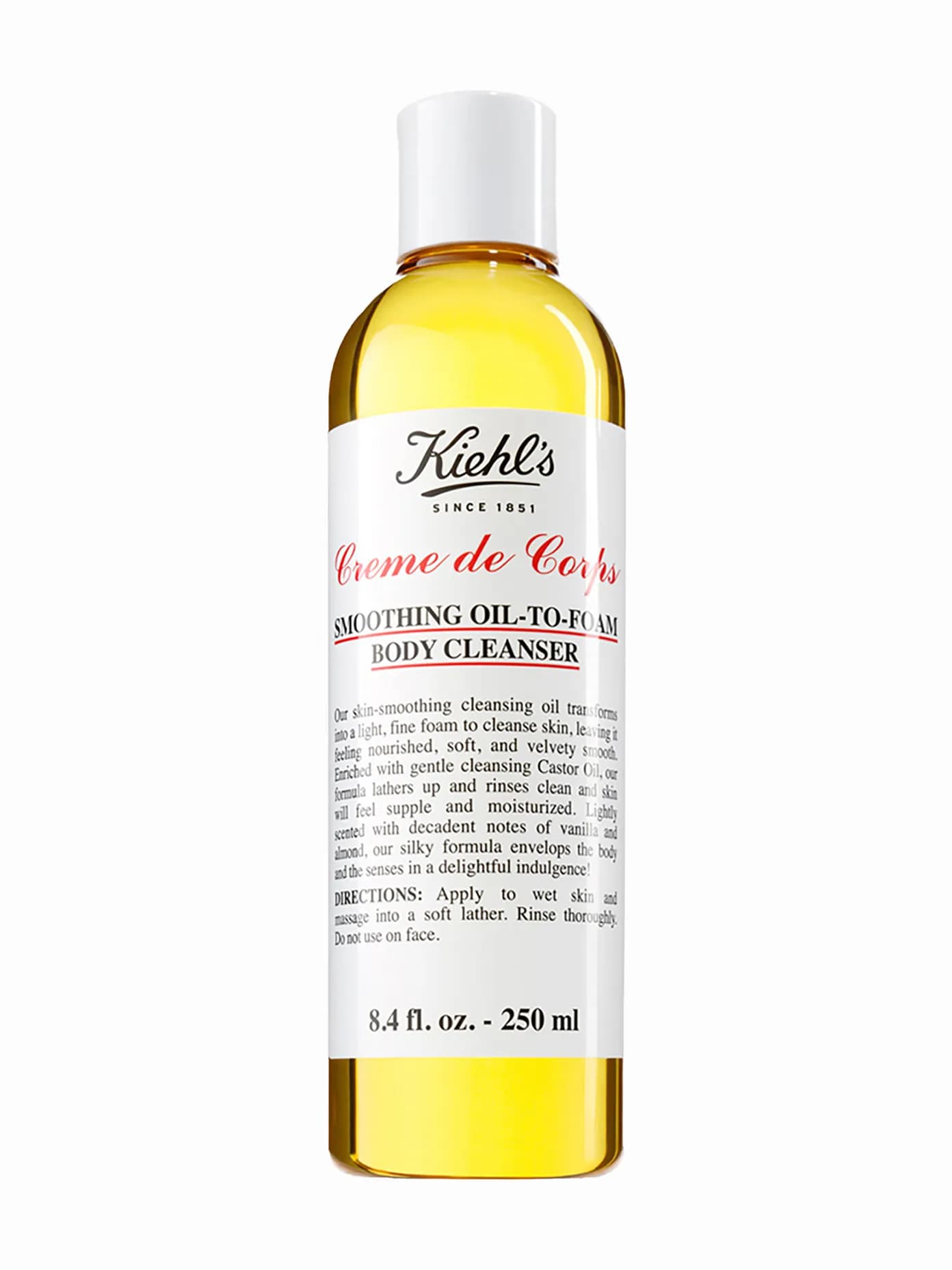 Kiehl’s Creme De Corps Smoothing Oil-To-Foam Body Cleanser