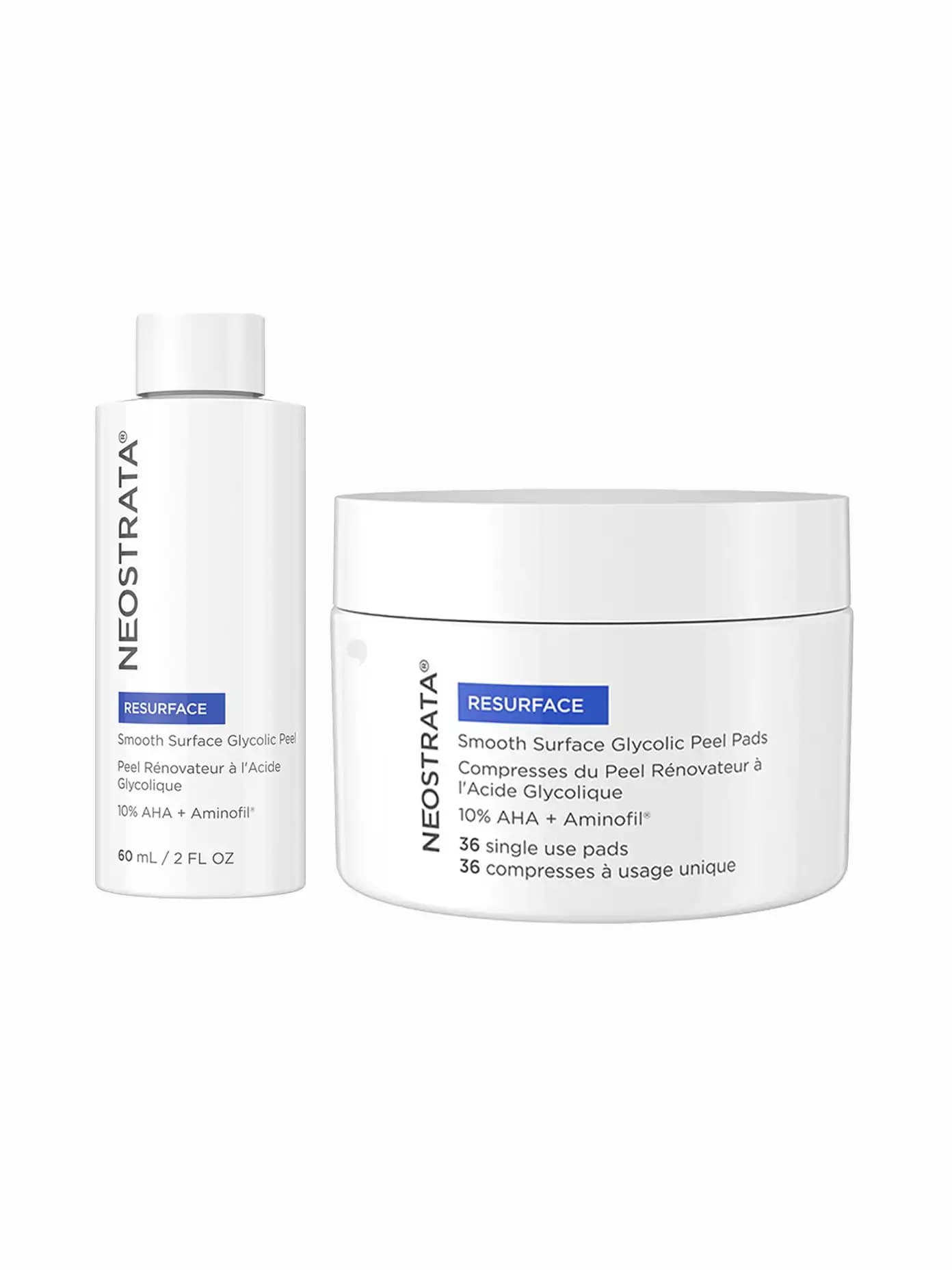 Smooth Surface Glycolic Peel Pads