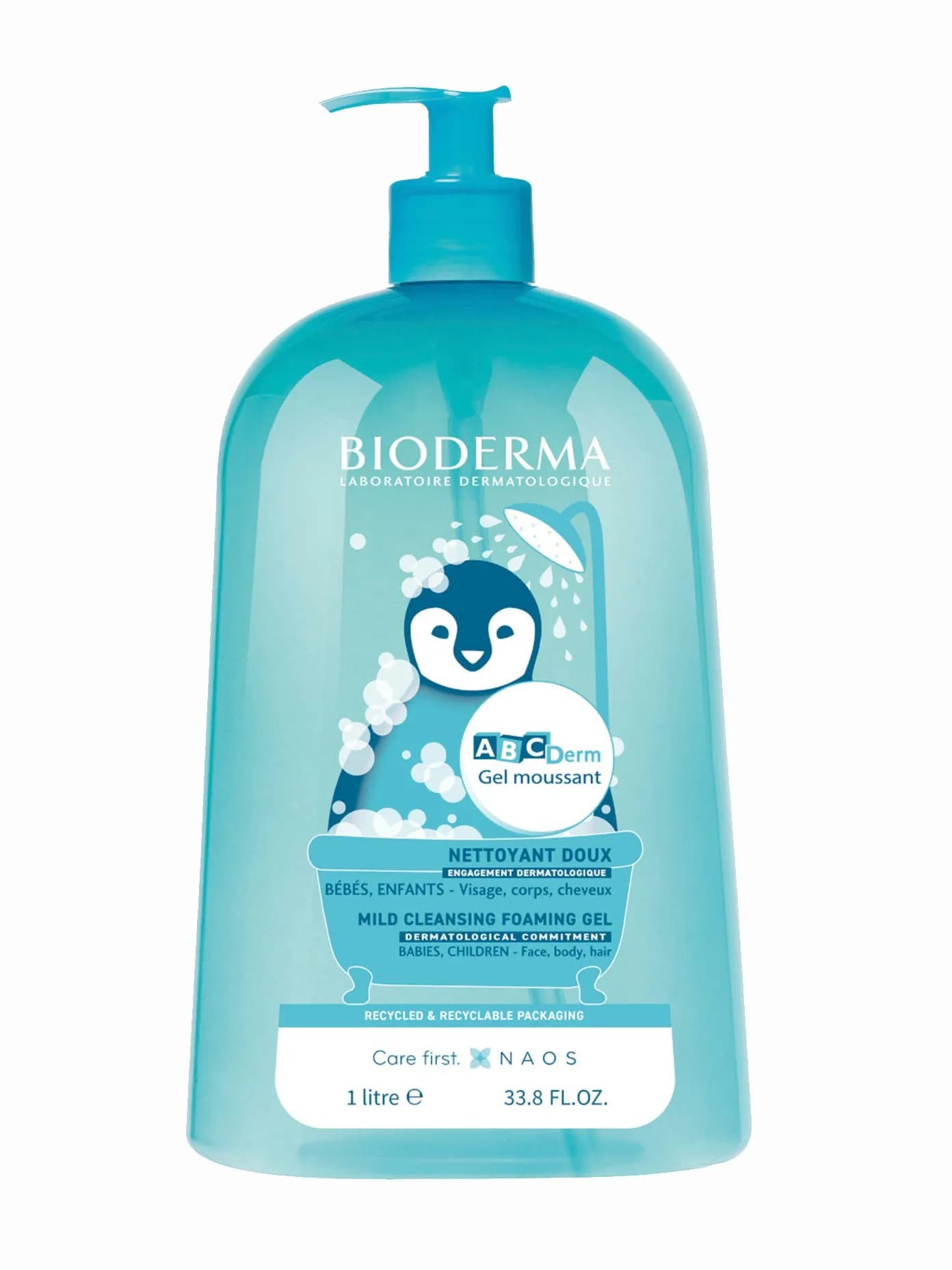 ABCDerm Mild Cleansing Foaming Gel 1lt