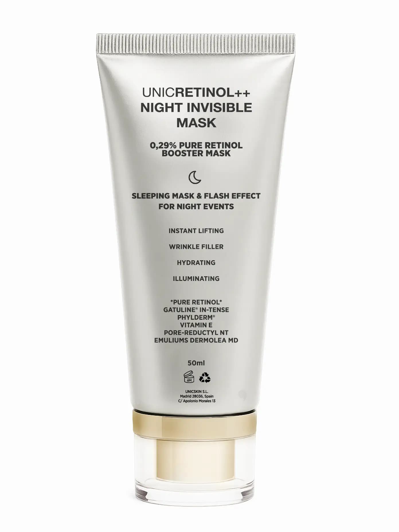 UnicRetinol++ Invisible Night Mask