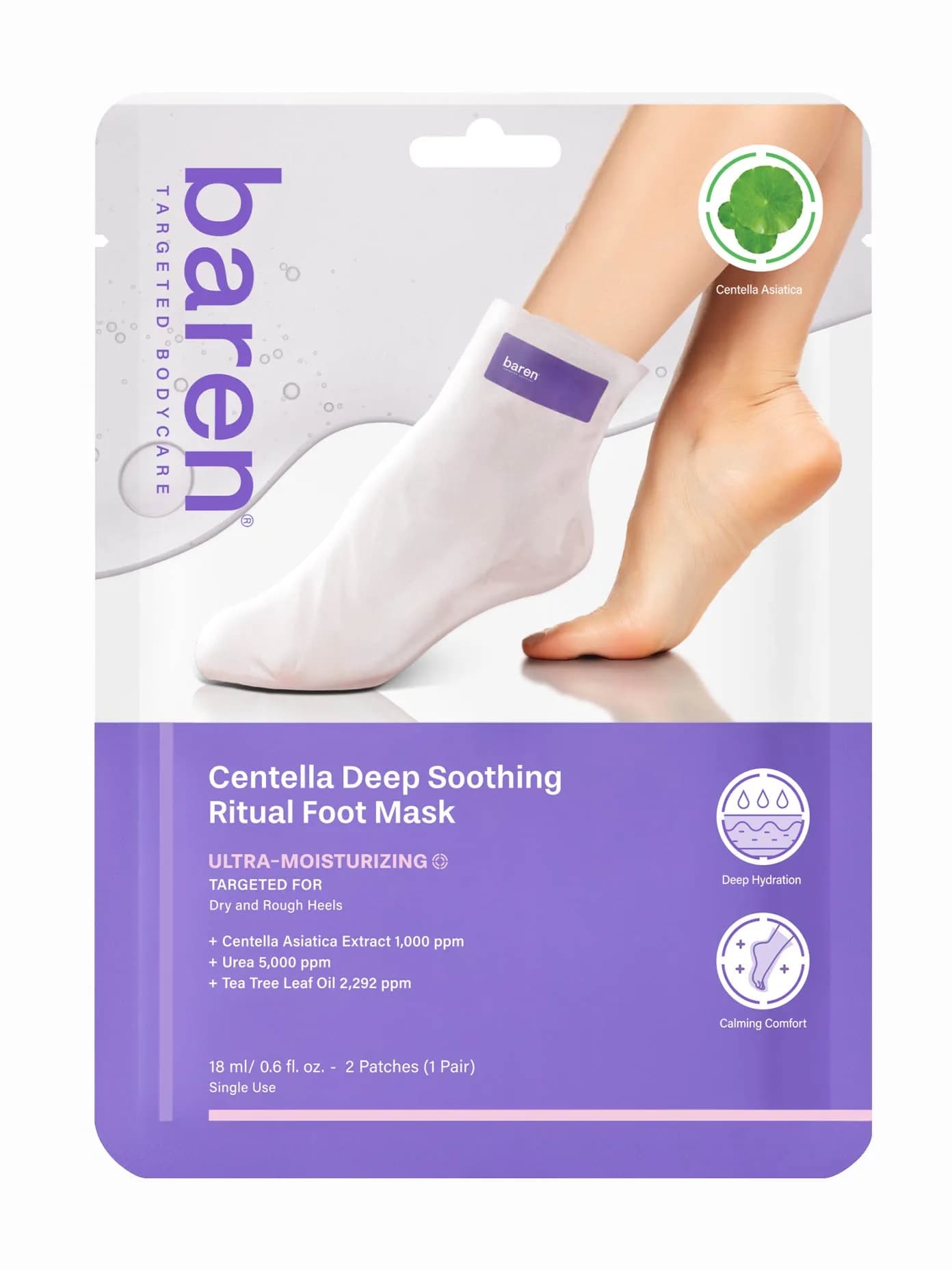Centella Deep Soothing Ritual Foot Mask (1 pair)