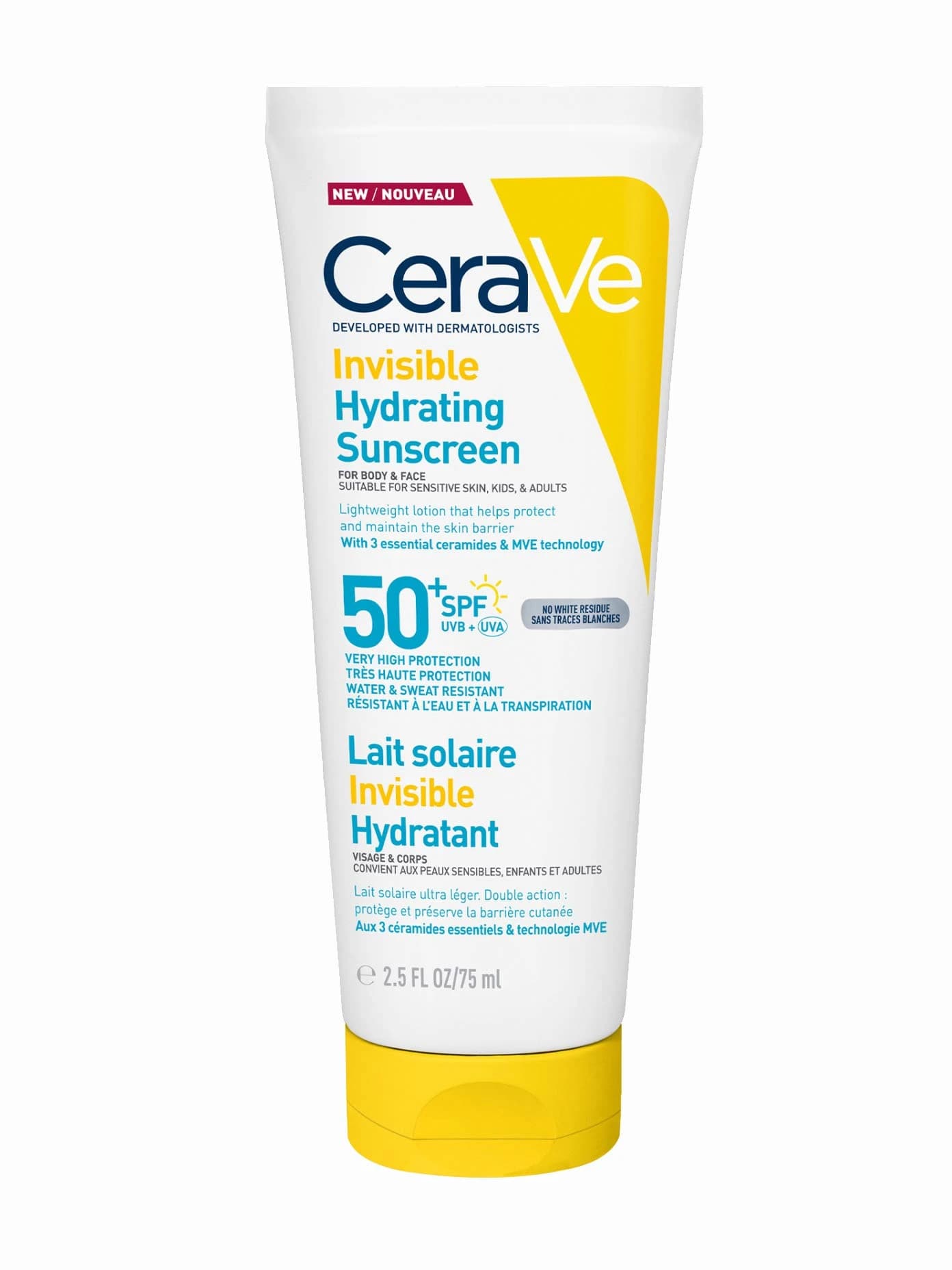 Invisible Hydrating Sunscreen SPF 50+ 75ml
