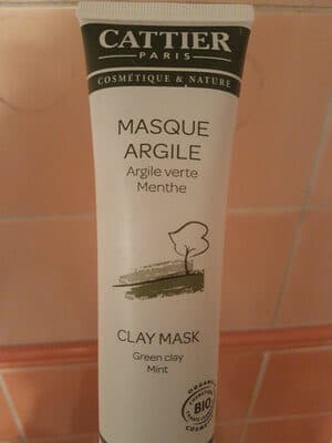 masque argile