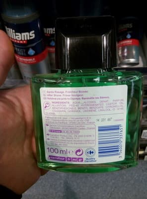 After shave Naturel Green